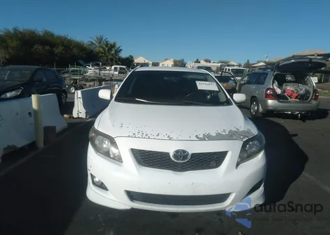 2009 Toyota Corolla S z USA, uszkodzony, nr VIN 1NXBU40E69Z162166